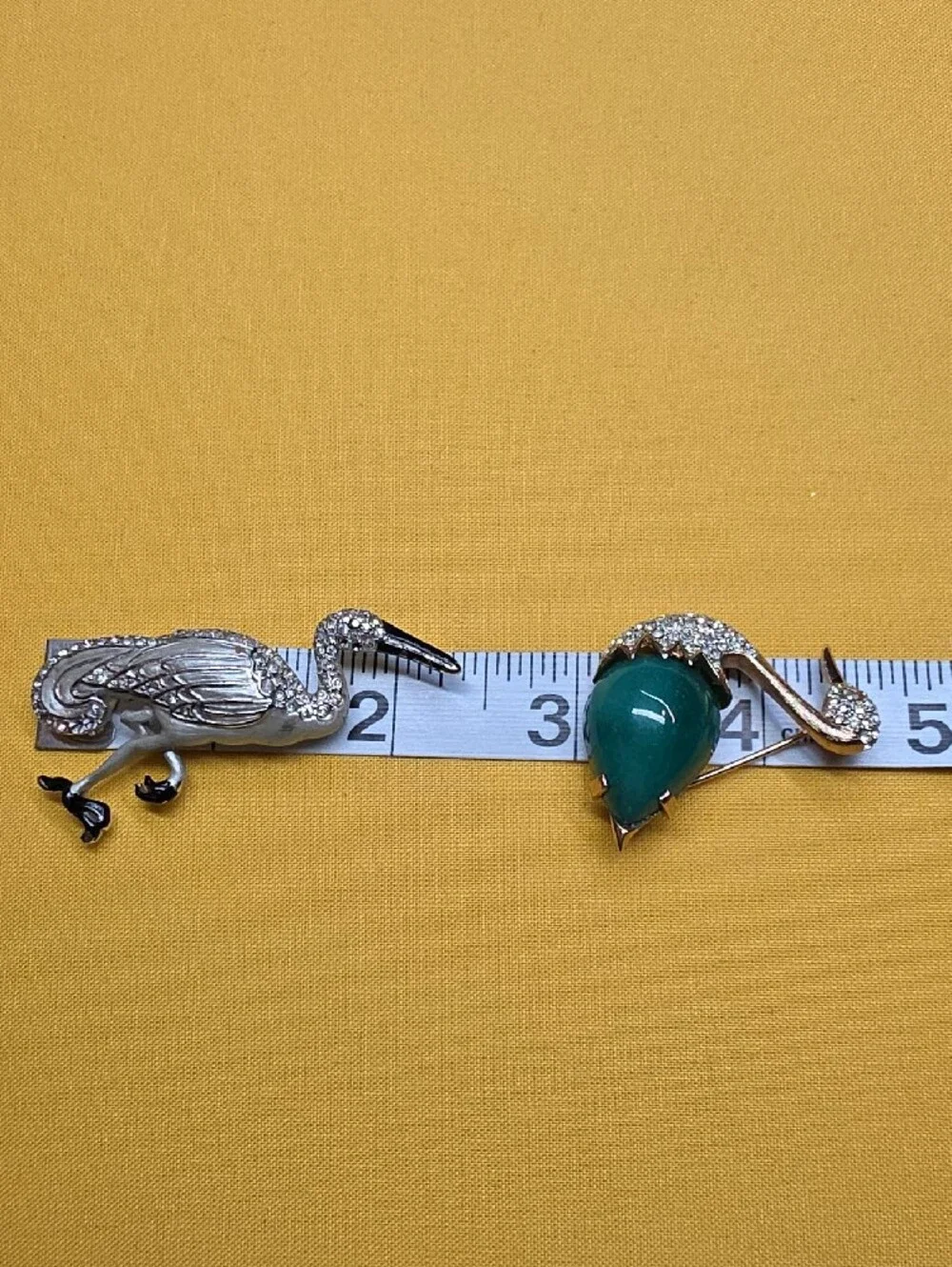 Vintage Wildlife Brooch Lot (7pcs) - Panther, Tiger, Swan, Bee, Birds & Insects